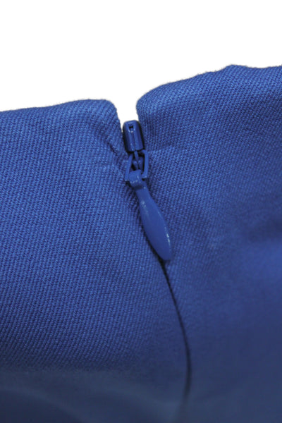 Peace of Cloth Womens Blue Ankle Pants Cotton Zip Size 6