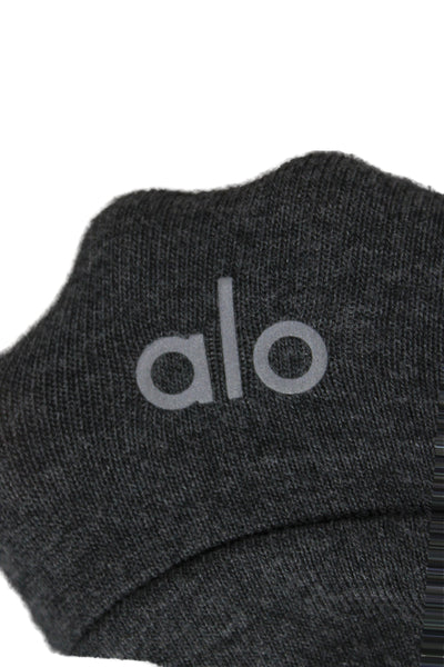 Alo Womens Athleisure Pullover Gray Modal Long Sleeve Top Size M