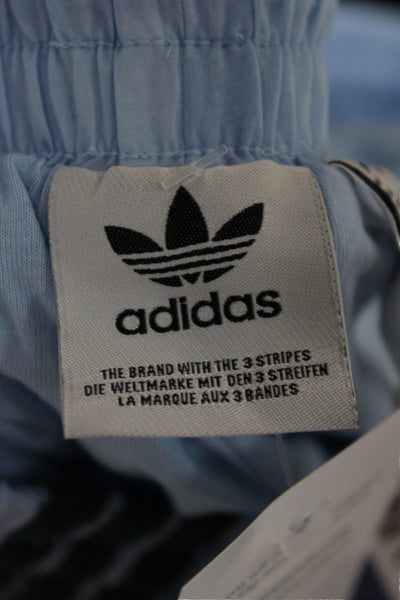 Adidas Women Track Pants Blue Pull On Size M