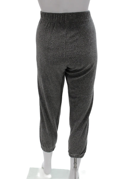 Donni Women Loungewear Outfit Set Gray Flecked Sleeveless Scoop Neck Size L