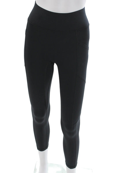 All Access Women Ankle Black Athleisure Leggings Nylon Blend Size XS