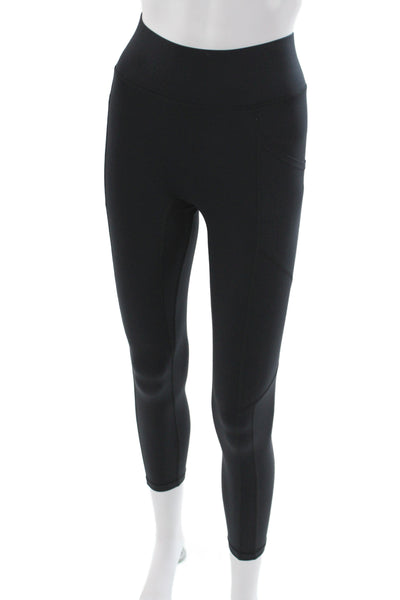 All Access Women Ankle Black Athleisure Leggings Nylon Blend Size XS