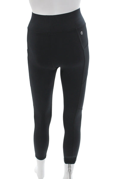 All Access Women Ankle Black Athleisure Leggings Nylon Blend Size XS