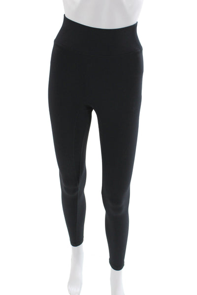 All Access Womens Athleisure Ankle Leggings Black Nylon Solid Size XS