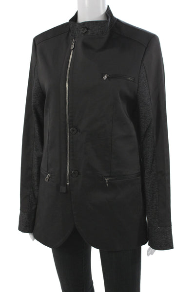 Valiant Mens Military Jacket Black 100% Premium Cotton Size M