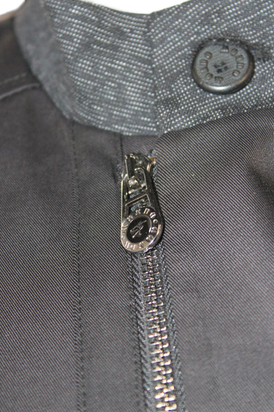 Valiant Mens Military Jacket Black 100% Premium Cotton Size M