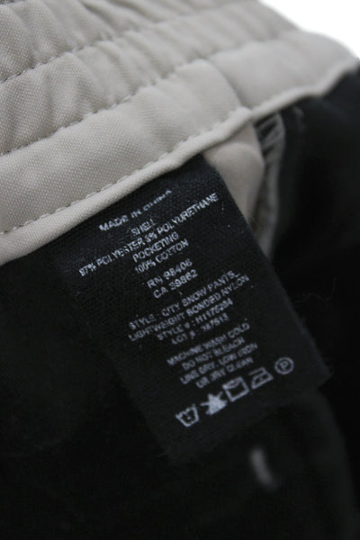Theory Womens Jogger Pants Beige Zip Polyester Size XS