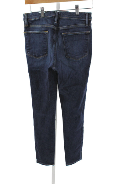 Frame Womens Skinny Blue Jeans Cotton Size 29
