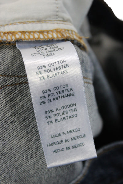 Frame Womens Skinny Blue Jeans Cotton Size 29