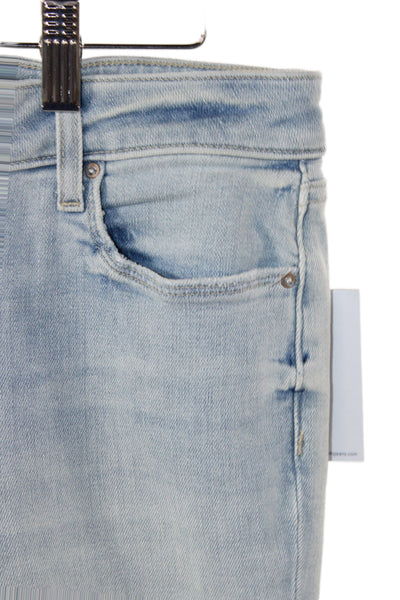 Joes Womens Ankle Jeans Blue Cotton Mid Rise Button Size 29