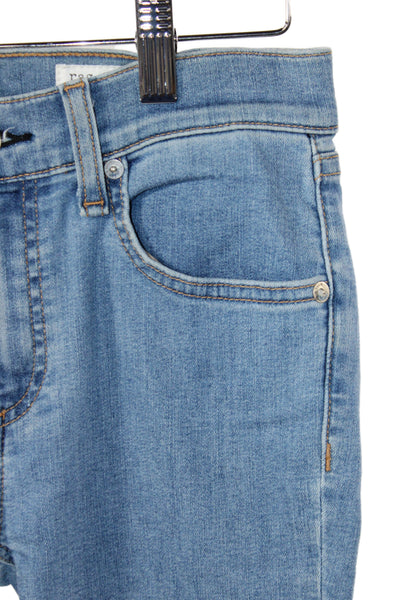 Rag & Bone Women Ankle Jeans Blue Mid Rise Cotton 27 Inseam Size 26
