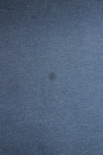 Todd Snyder Mens Blue Cotton Turtleneck Long Sleeve Basic Size M