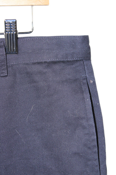 A.P.C. Mens Chinos Black Cotton Button Fly Size 32