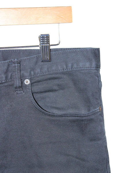 Todd Snyder White Label Mens Black Cotton Straight Jeans Size 31