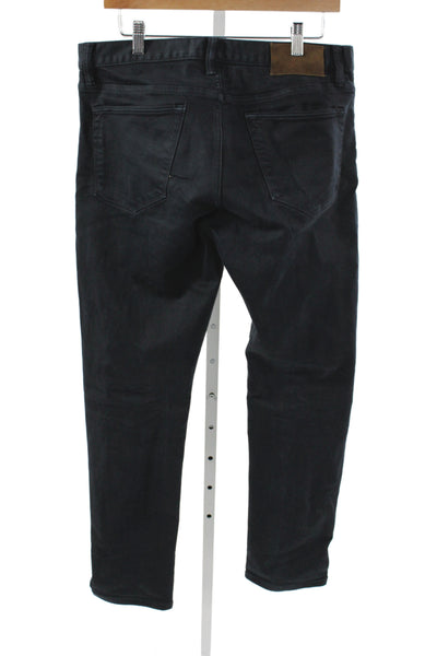 Todd Snyder White Label Mens Black Cotton Straight Jeans Size 31