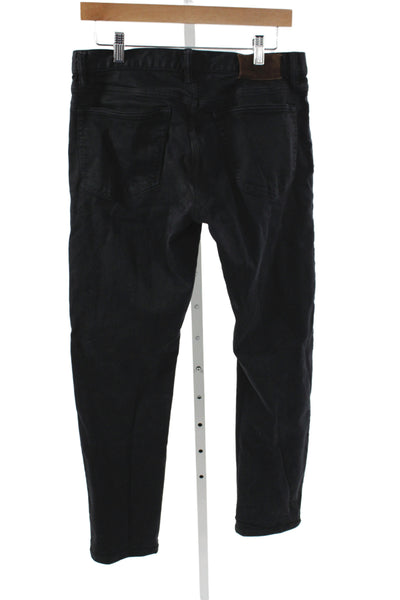 Todd Snyder White Label Mens Straight Black Cotton Jeans Casual Size 31