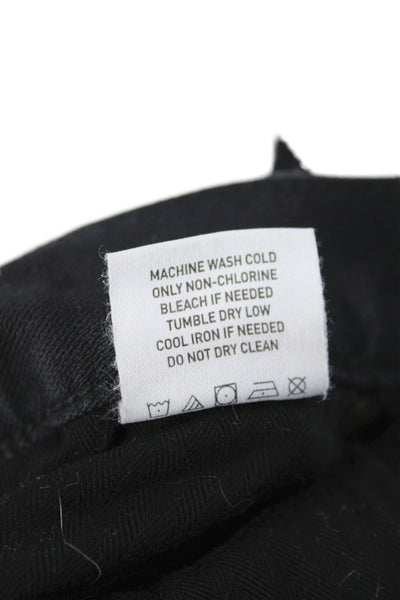 Todd Snyder White Label Mens Straight Black Cotton Jeans Casual Size 31