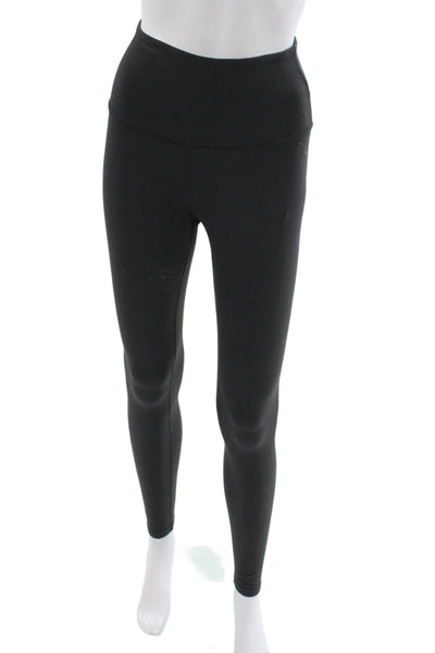 Beyond Yoga Women Ankle Leggings Black Athleisure Size S