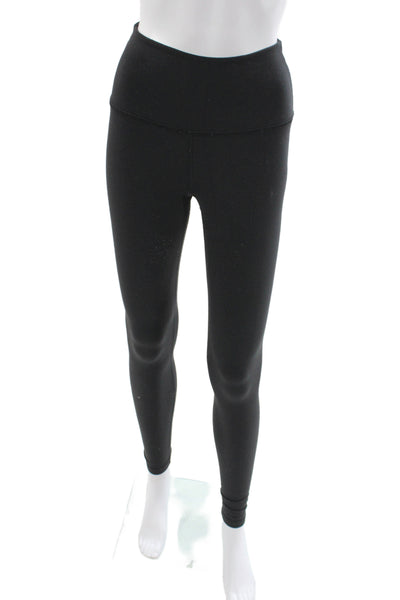Beyond Yoga Women Ankle Leggings Black Polyester Solid Athleisure Size S