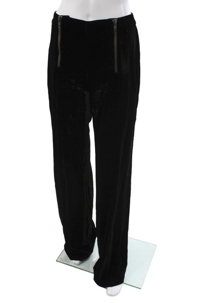 Nanette Lepore Women Dress Pants Black Zip Inseam 34 Size 4