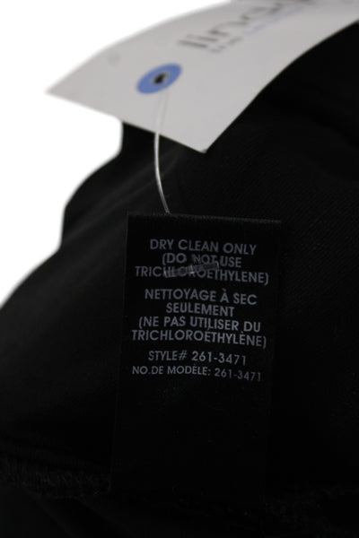 Nanette Lepore Women Dress Pants Black Zip Inseam 34 Size 4