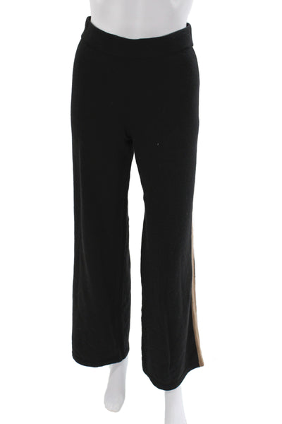 MNG Womens Black Striped Sweatpants Pull On Size XS