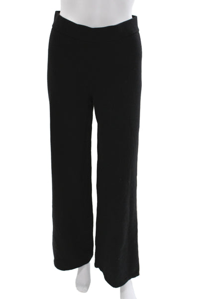 MNG Women Striped Black Sweatpants Pull On Size S