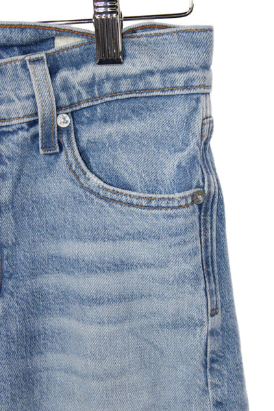 AYR Womens Cropped Mid Rise Jeans Blue Petite Size 25