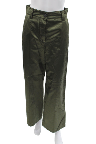 COS Womens Carpenter Pants Green Casual Size 2