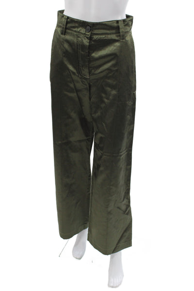 COS Womens Carpenter Pants Green Casual Size 2