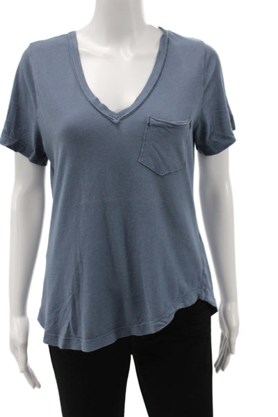 Theory Womens Basic Black Cotton Scoop Neck Sleeveless Tank Size S