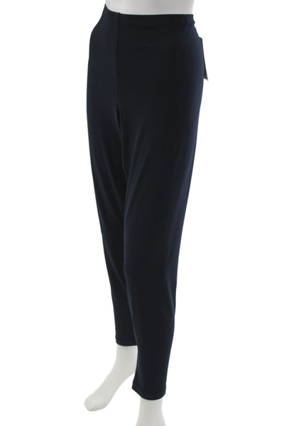 Sympli Womens Black Pull On Ankle Pants Plus Size 14