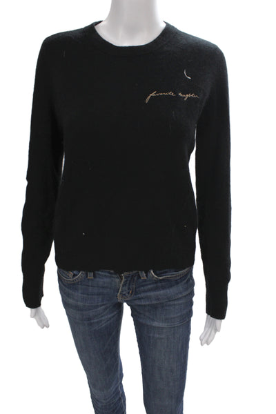 Favorite Daughter For Joe's Women Black 100% Cashmere Pullover Size XS