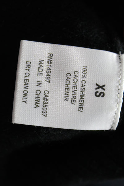 Favorite Daughter For Joe's Women Black 100% Cashmere Pullover Size XS