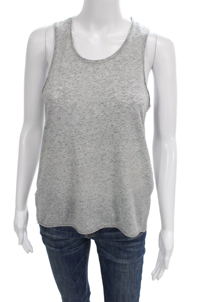 Rag & Bone Jean Womens Gray Basic Scoop Neck Sleeveless Tank Summer Size XS