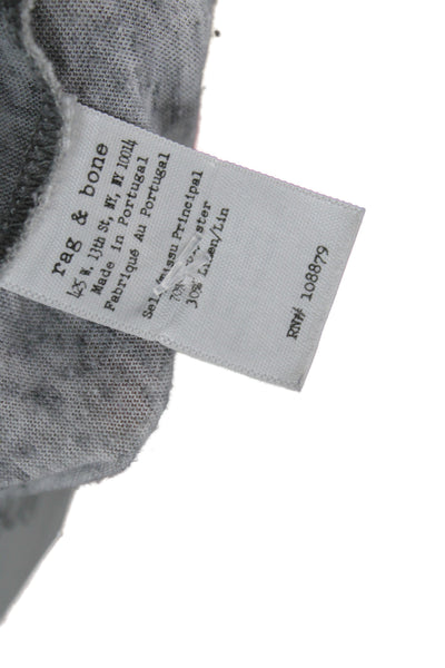 Rag & Bone Jean Womens Gray Basic Scoop Neck Sleeveless Tank Summer Size XS