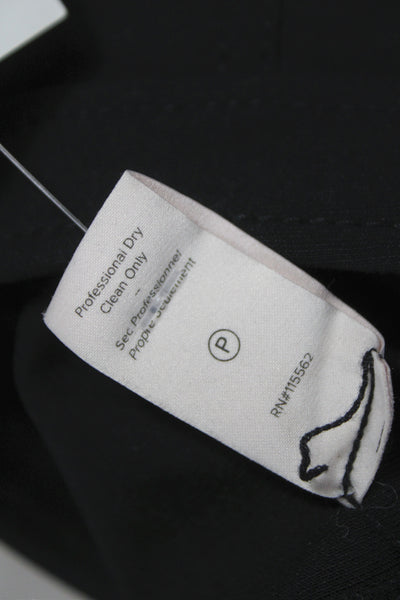 Cinq A Sept Women Dress Pants Black Polyester Zip Size 00