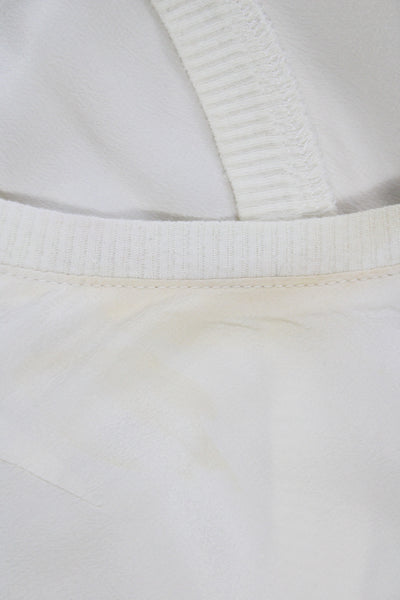 Joie Women Ivory Scoop Neck Sleeveless Basic Tank Pullover Size S