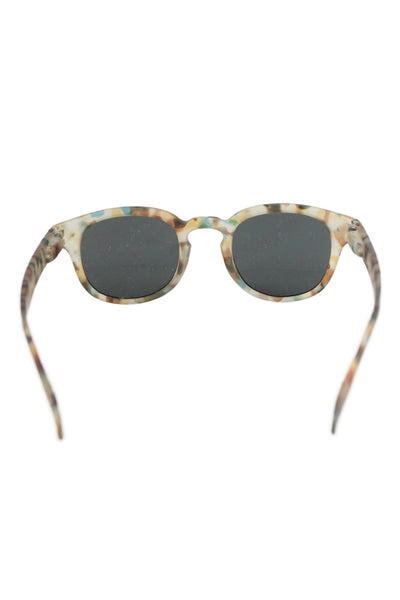 Izipizi Unisex Kids Tortoise Shell Print Square Frame Sunglasses Multicolor