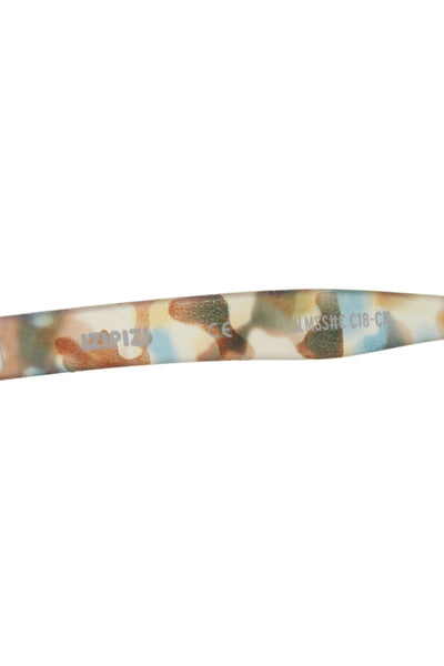 Izipizi Unisex Kids Tortoise Shell Print Square Frame Sunglasses Multicolor