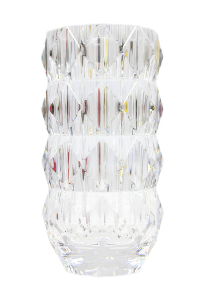 Baccarat Unisex Adults Louxor Round Vase 150 Clear Crystal