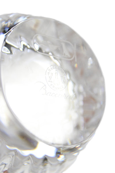 Baccarat Unisex Adults Louxor Round Vase 150 Clear Crystal