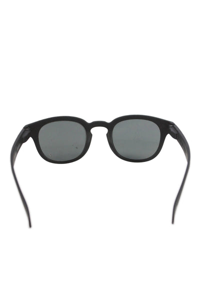 Izipizi Unisex Kids Retro Square Frame Sunglasses Black