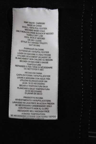 Joie Womens Black V-Neck Sleeveless Basic Tank Top Polyester Size XS