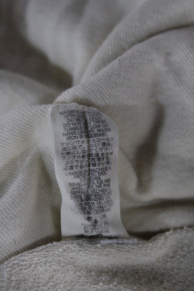 The Great Women Jogger Ivory Drawstring Cotton Blend Casual Fall Size 1
