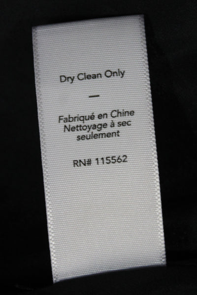 Elizabeth and James Women Fit & Flare Sleeveless Black Cocktail Dress Size 6