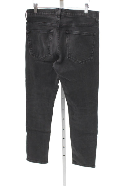 Everlane Mens Slim Black Cotton Jeans Size 30