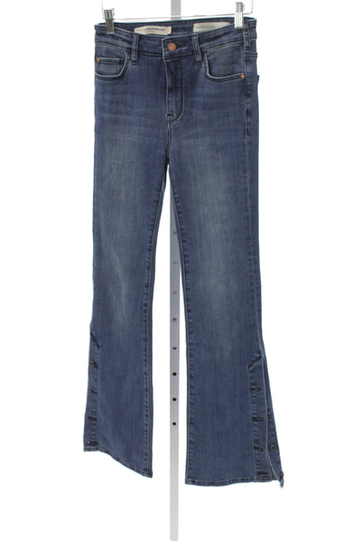 Pilcro and the Letterpress Anthropologie Women Flared Jeans Blue Size 25