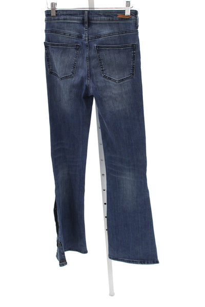 Pilcro and the Letterpress Anthropologie Women Flared Jeans Blue Size 25