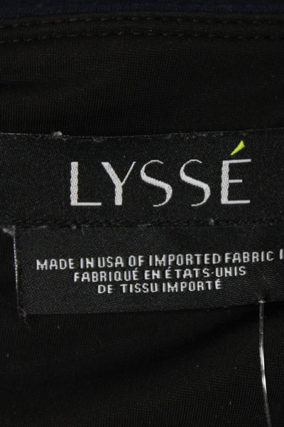 Lysse Womens Ankle Leggings Blue Casual Size 3X